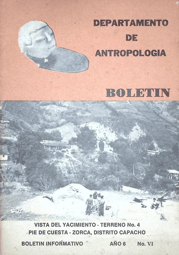 Portada de Departamento de Antropología